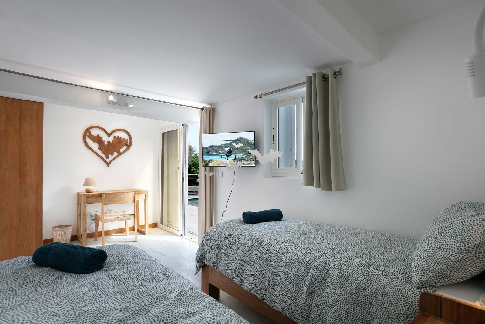 Extra two kids Room Villa Dreamtime St Barth