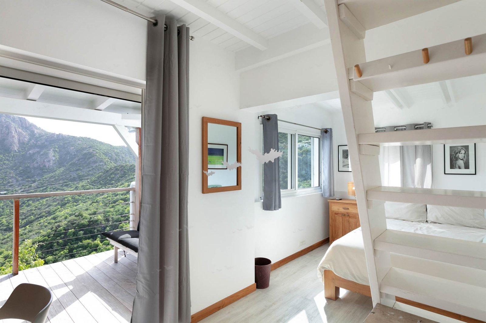 Additional Bedroom With St Barth's Landscape View